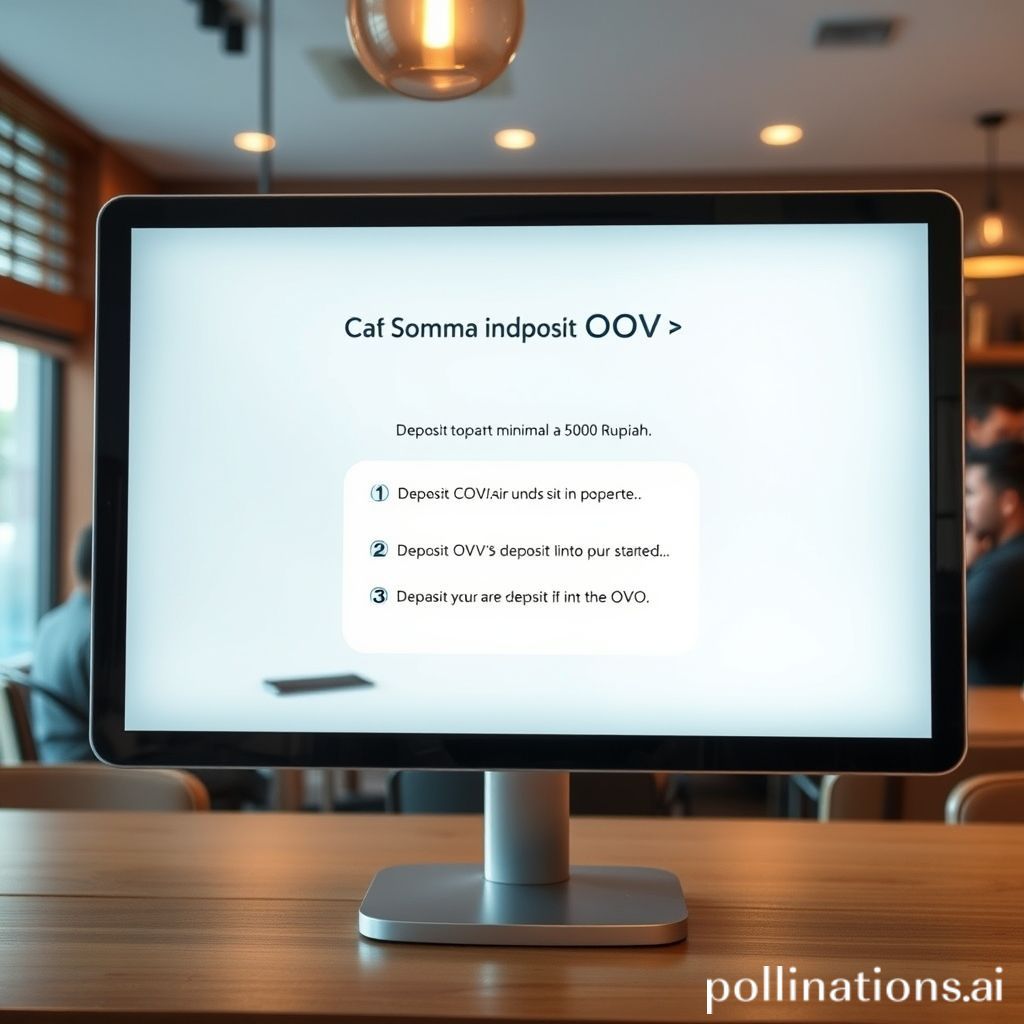 Cara Deposit OVO Minimal 5000 Rupiah